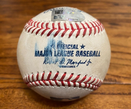 Zach Thompson Pirates Game Used STRIKE OUT Baseball 14.08.2022 vs Giants K #129 - Bild 1 von 5