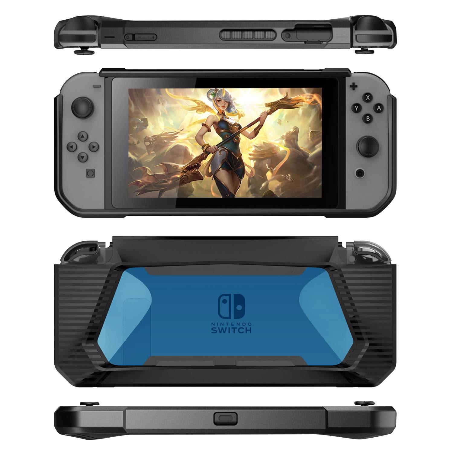 Nintendo Switch Hybrid Case Rugged Rubberized Snap on Hard Cover TPU eBay