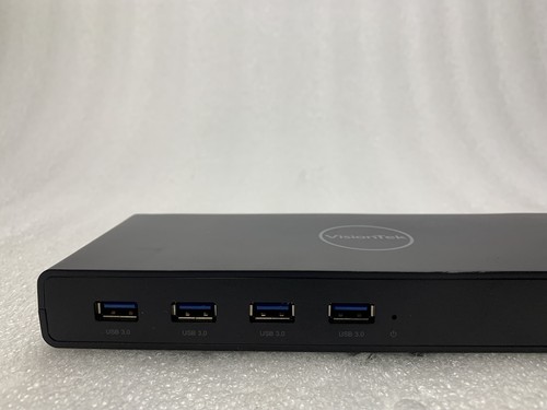 VisionTek Universal Dual 4K Monitor Laptop Docking Station Part No: 901005 AS-IS - Afbeelding 7 van 10