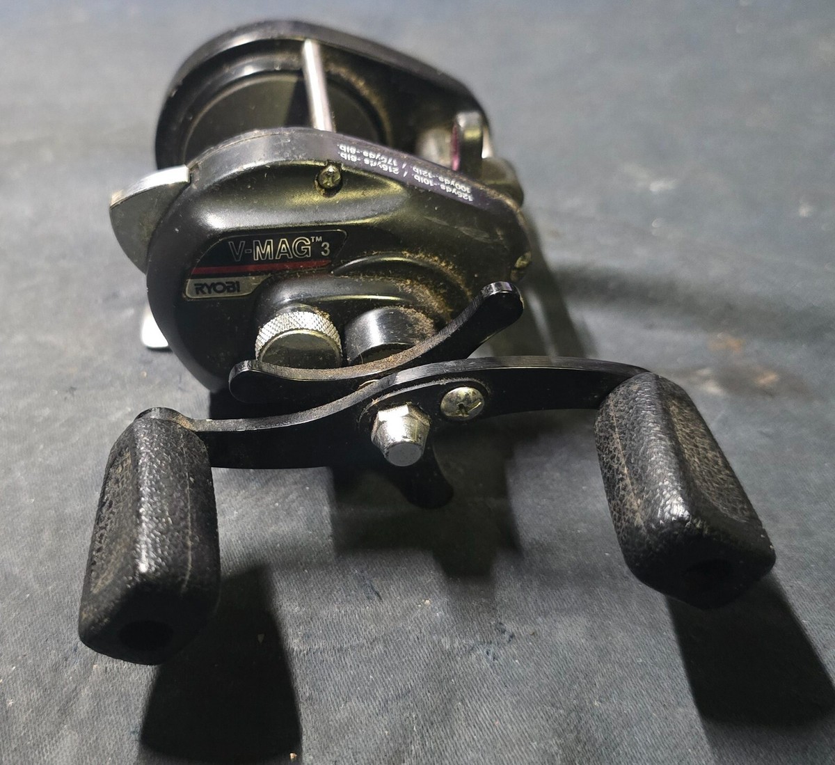 S583 RYOBI キャスプロ　V-MAG-3 Vintage RYOBI V-MAG 3 Magnetic Backlash Cast Control