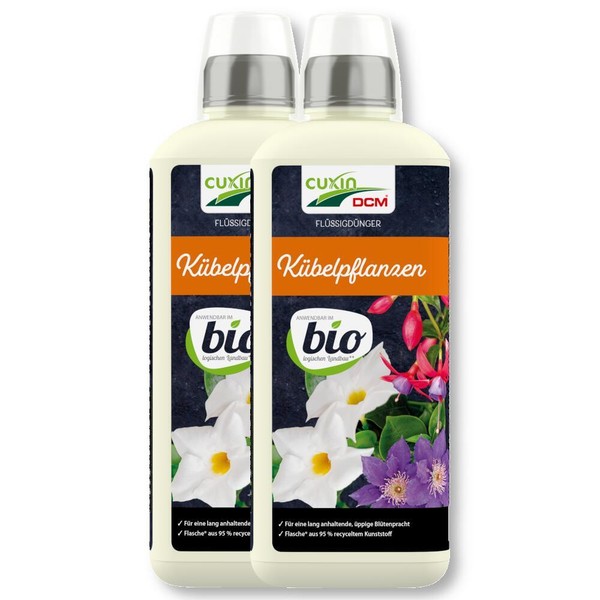 Cuxin FlüSsigdüNger KüBelpflanzen Bio 1,6 L PflanzendüNger BalkondüNger Blu-image