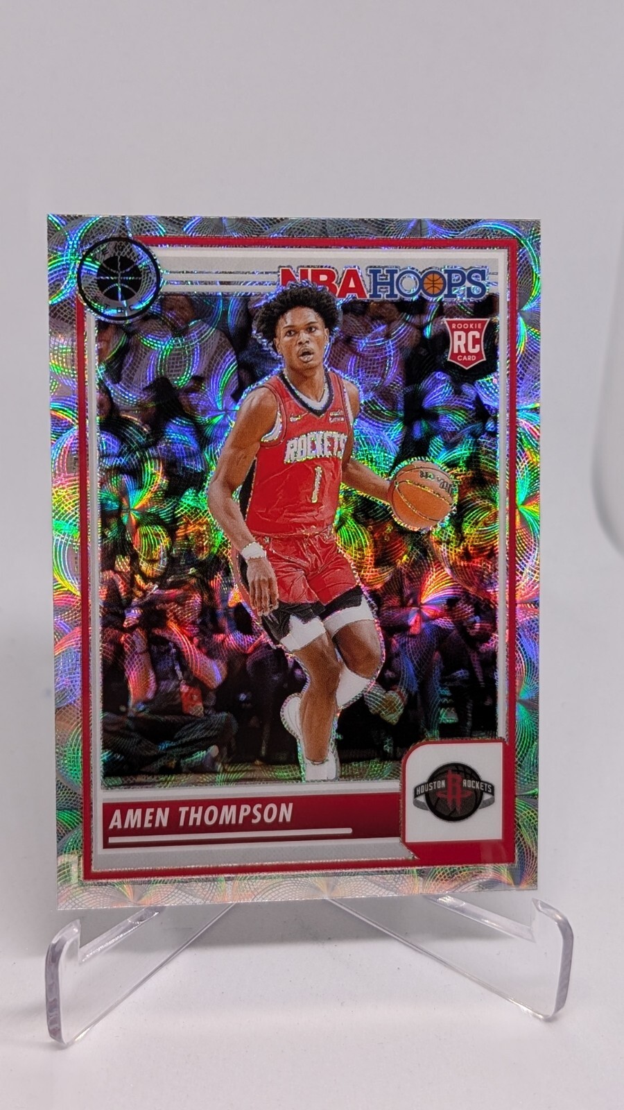 2023-24 Panini Hoops Premium Stock Amen Thompson #86 RC SCOPE