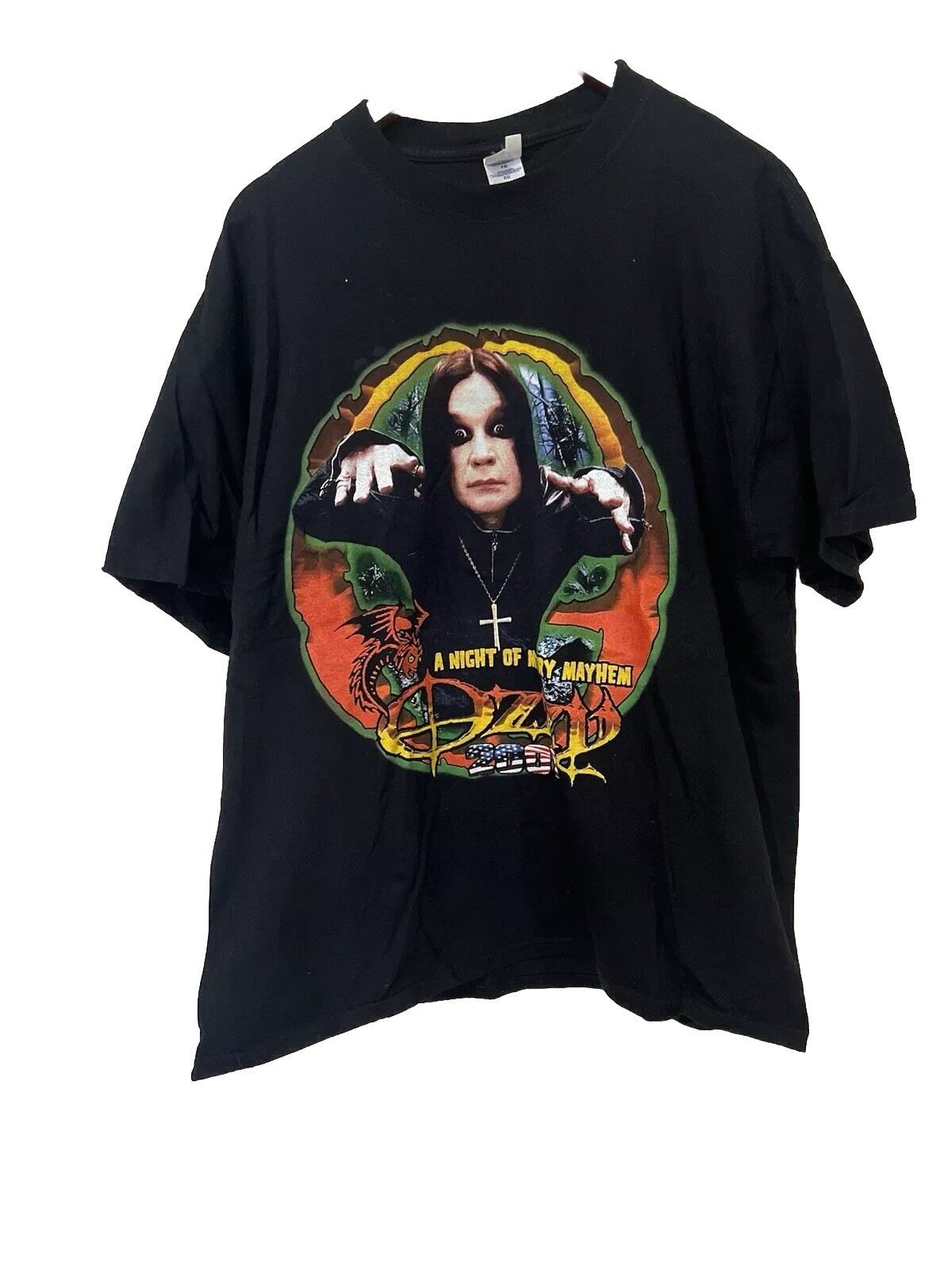 00s ラグラン ヴィンテージ OZZY OSBOURNE グランジ 80's “Rock N Roll