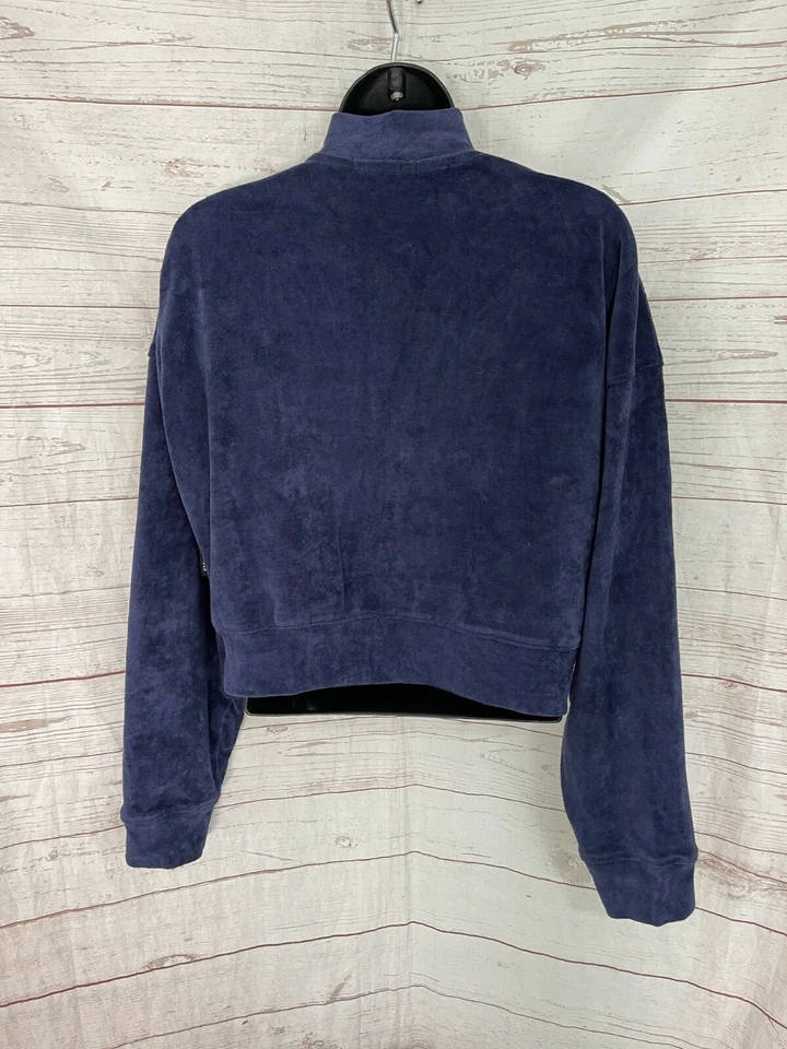 Sean John Missguided 女式夹克丝绒嘻哈蓝色 6 码 — 第 3/4 张图片