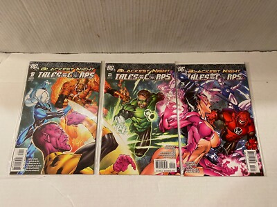 Blackest Night: Tales Of The Corps #1-3 Complete Set (2009) DC Comics ...