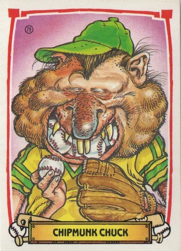 Baseball Awesome All Stars Gross Outs 1988 Individual Trading Cards & Sticker - Picture 77 of 115