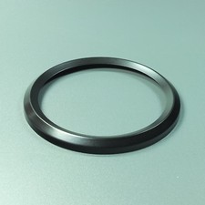 VDO FRONTRING  80 MM SCHWARZ  DREIKANT - TACHORING -   BEZEL  - METALL   