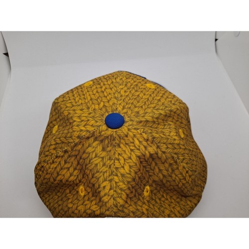 ¡Nuevo! Adidas Golden State Warriors NBA Azul Amarillo Gorra/Sombrero California Talla Única - Imagen 6 de 9