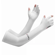 Open Finger Sunscreen Ice Silk Sleeve Anti-slip Tendon Sheath Protection Cycling