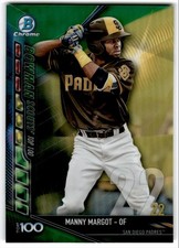 2017 Bowman Scouts' Top 100 Green Manny Margot 17/99 San Diego Padres #BTP-22