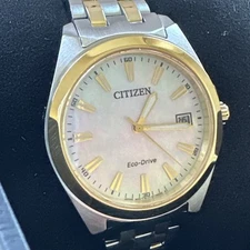 Citizen Women's Peyten Eco-Drive Watch Two-Tone Gold / Silver EO1224-54D