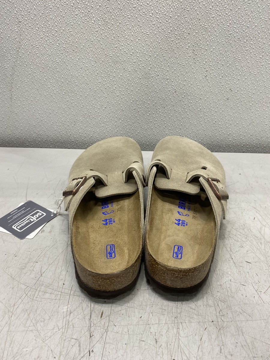 Birkenstock Boston Soft Footbed Taupe Clogs Men's Size 11 | eBay