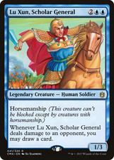 MTG - Lu Xun, Scholar General - Commander Anthology - NM - EN - NonFoil