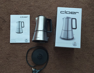 Espressomaschine Cloer 5918 Edelstahl