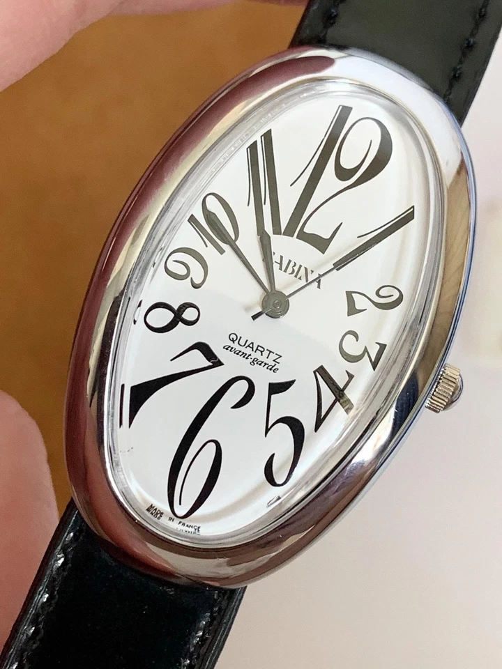 Reloj Sabina Baignoire Estilo Francia Cuarzo Ultra Raro Vintage Foto 4 de 4