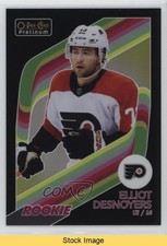 2023-24 O-Pee-Chee Platinum Pack Wars Black Variant Elliot Desnoyers READ 0h9s