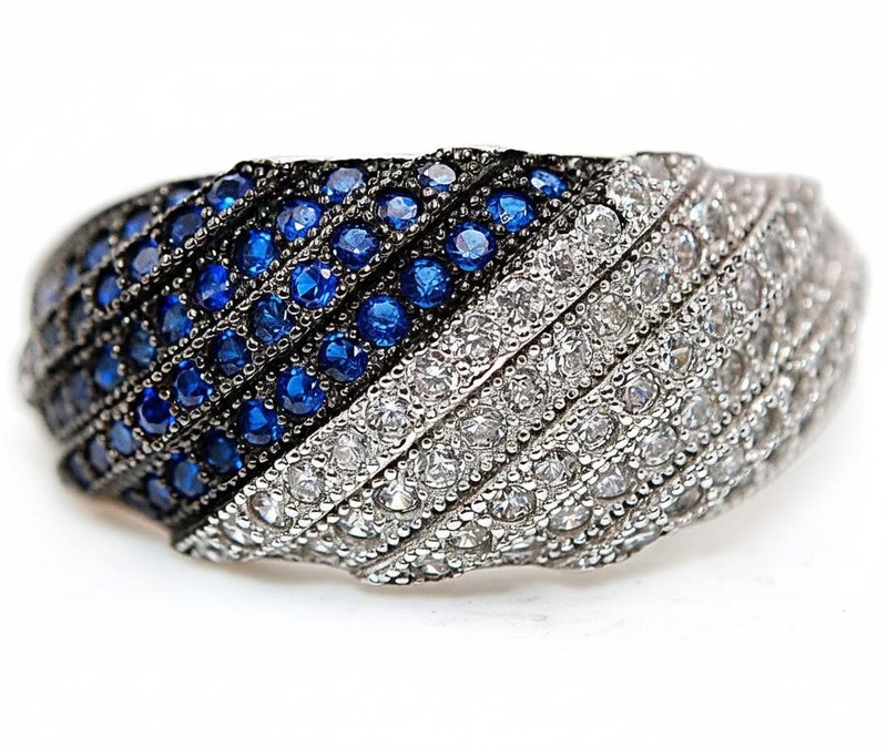 1CT Heat Treated Kyanite 925 Solid Sterling Silver Ring Sz 6 MM4-10
