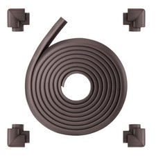 Baby Proofing Edge Corner Protector,18 ft Edge Cushion,8 Corner Pads,Soft NBR Fo