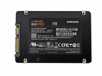 Samsung 860 PRO 1TB 2.5'' SATA III Internal SSD   V-NAND Solid State Drive