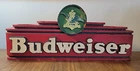 Vintage '96 Budweiser Store 3-D Wooden Bar Beer BottleCan Display 16" Barn Find