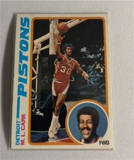 1978-79 Topps #82 M.L. Carr Detroit Pistons