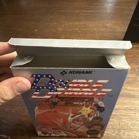 Baloncesto Double Dribble - Nintendo NES - Completo CIB - Probado - Aut&eacute;ntico