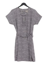 NW3 A-Line Midi Dress UK10 in Grey