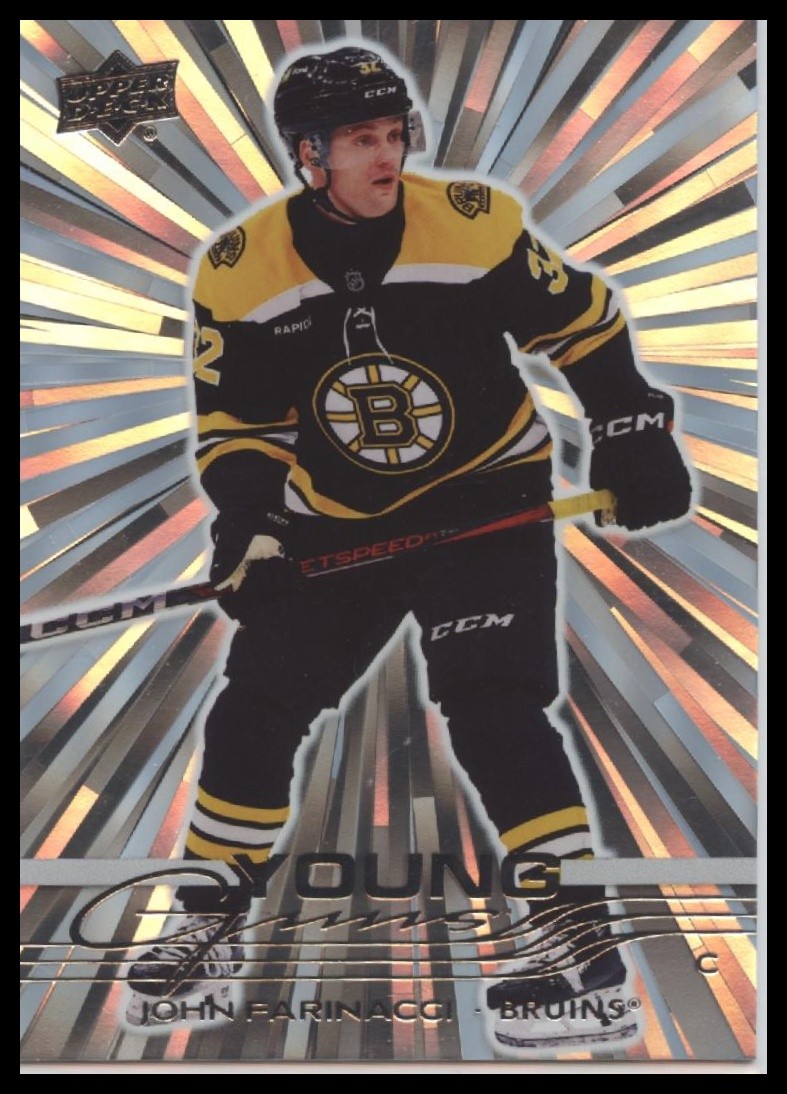 2025-26 Upper Deck #496 John Farinacci Outburst Silver
