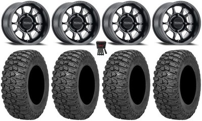 Method 409 15'' Bk (4+3) Wheels 32'' Trail Saw 2.0 Tires Can-Am Renegade Outlander