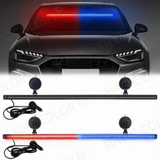 96 LED 3030 Beads Front Windshield Emergency Flashing Lamp Car Strobe Lamp Bar T