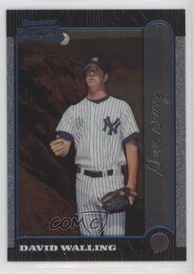1999 Bowman Chrome International David Walling #436 Rookie RC 8d2