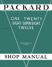 Packard Shop Manual 1932 1933 1934 1935 1936 Repair Service Book 120 8 12 Packard Shop Manual 1932 1933 1934 1935 1936 Repair Service Book 120 8 12