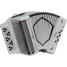 Alacran Alacran Accordion with case and straps White Sol/GCF
