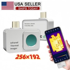 H2FB Android Thermal Camera 256x192, -15 600 C, USB-C, IP54, IR Imager Tool
