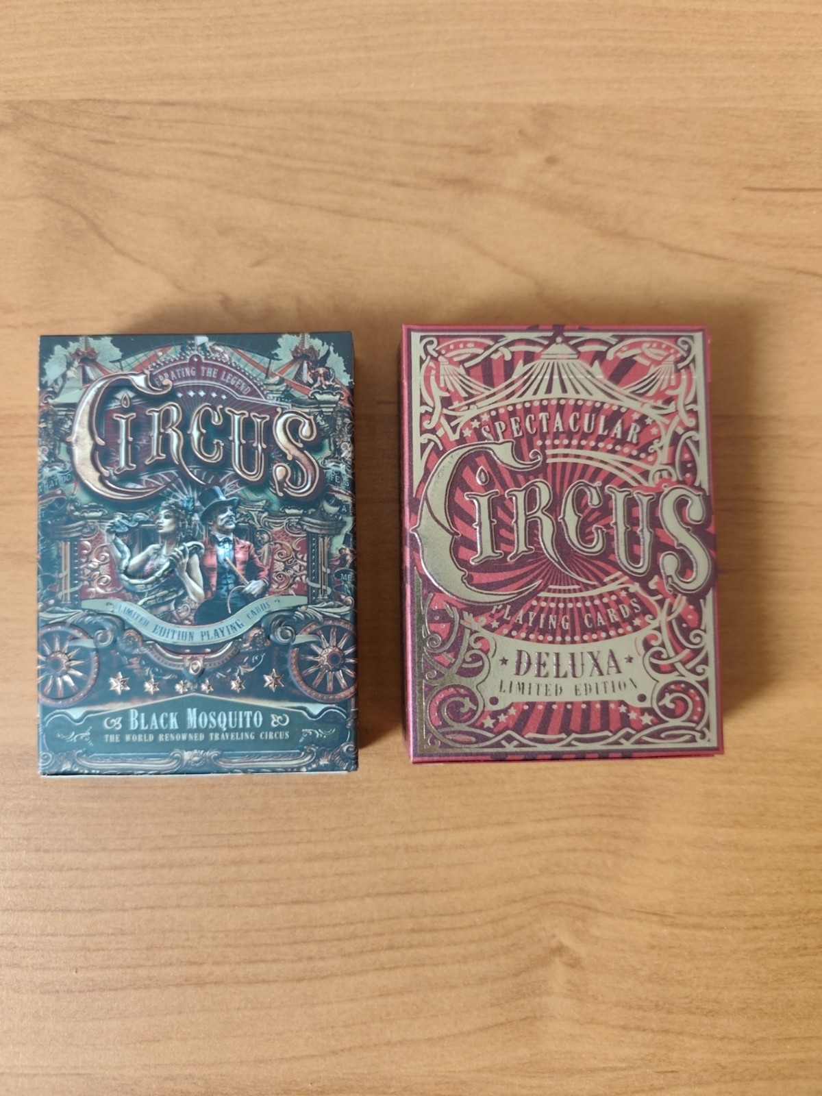 Zirkus Spielkarten (Hrsg. Deluxa & Black Mosquito)