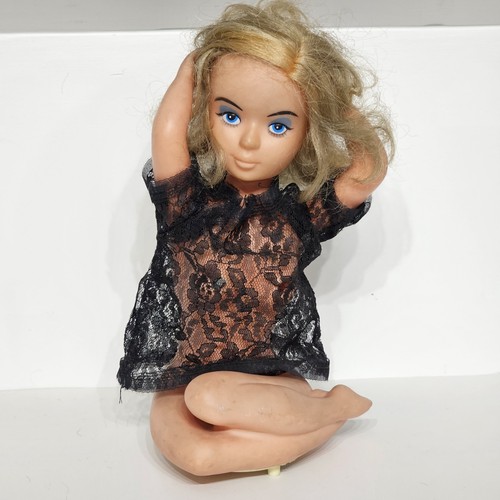 Sexy Muñeca Mary Radio Pin Up Niña De Colección Figura De Plástico Duro Años 60 - 70 VACÍA - Imagen 1 de 13