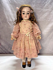 Antique German Bisque Head Doll LHK Germany 20"