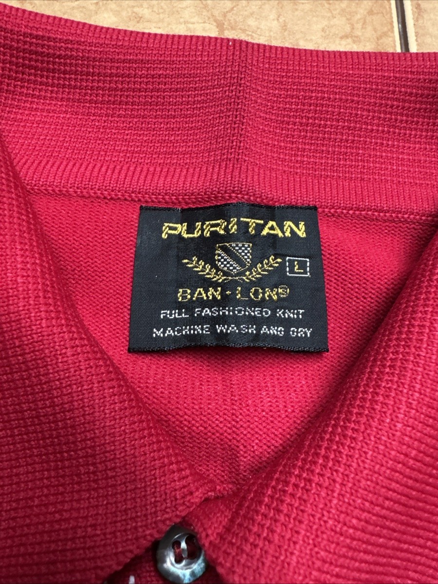 ポポ　50s 60s PURITAN ニット　ポロ NEW Vintage 1960's Puritan Ban-Lon Knit Polo Sweater Shirt