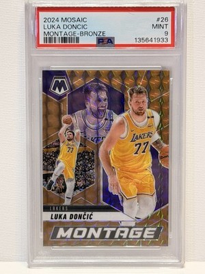 2019-20 MOSAIC MONTAGE BRONZE 26 Luka Dončić 44/75 POP 5