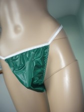 SILKY SISSY   SLIPPY FOTREST GREEN  BIKINI PANTIES  30/40"
