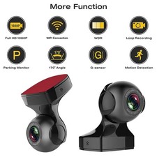170  WiFi Dash Cam Recorder Car Camera HD 1080P Car DVR Vehicle Video G-Sensor