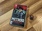 Metroid Dread - Nintendo Switch Cartridge and Case