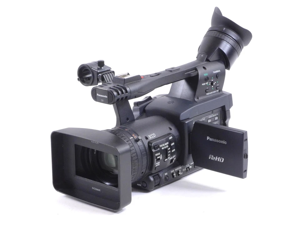 Panasonic AG-HPX170 P2 HD Solid State Camera Video Camcorder - Image 2 of 4