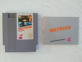 Metroid Nintendo NES NTSC USA CIB Complete in Box Box Manual Retro Game