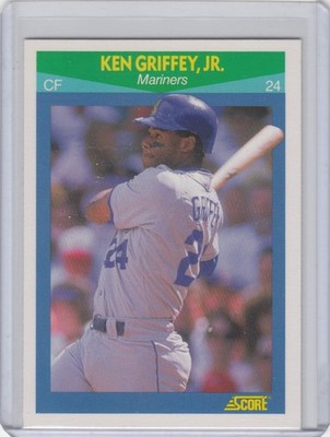 1990 Score Rising Star Baseball Card #3 Ken Griffey Jr. Seattle Mariners - NM-Mt
