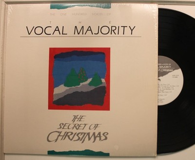 Vocal Mehrheit LP The Secret Of Weihnachten Auf Majority - VG Bis NM Schrumpfen