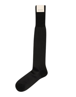 princess polly baby blue dress Mens Formal Black Dress Socks Over The Calf main image 1