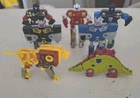 Lot of 7 Vintage 80's G1 TAKARA Japan Micro Tape Cassette Transformers