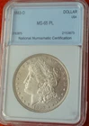 1883-O Morgan Silver Dollar Coin Beautiful Stunning PL Finish