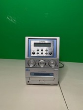 Aiwa Compact Stereo System W/ Cassette Deck AM/FM Radio xr-m200 Vintage